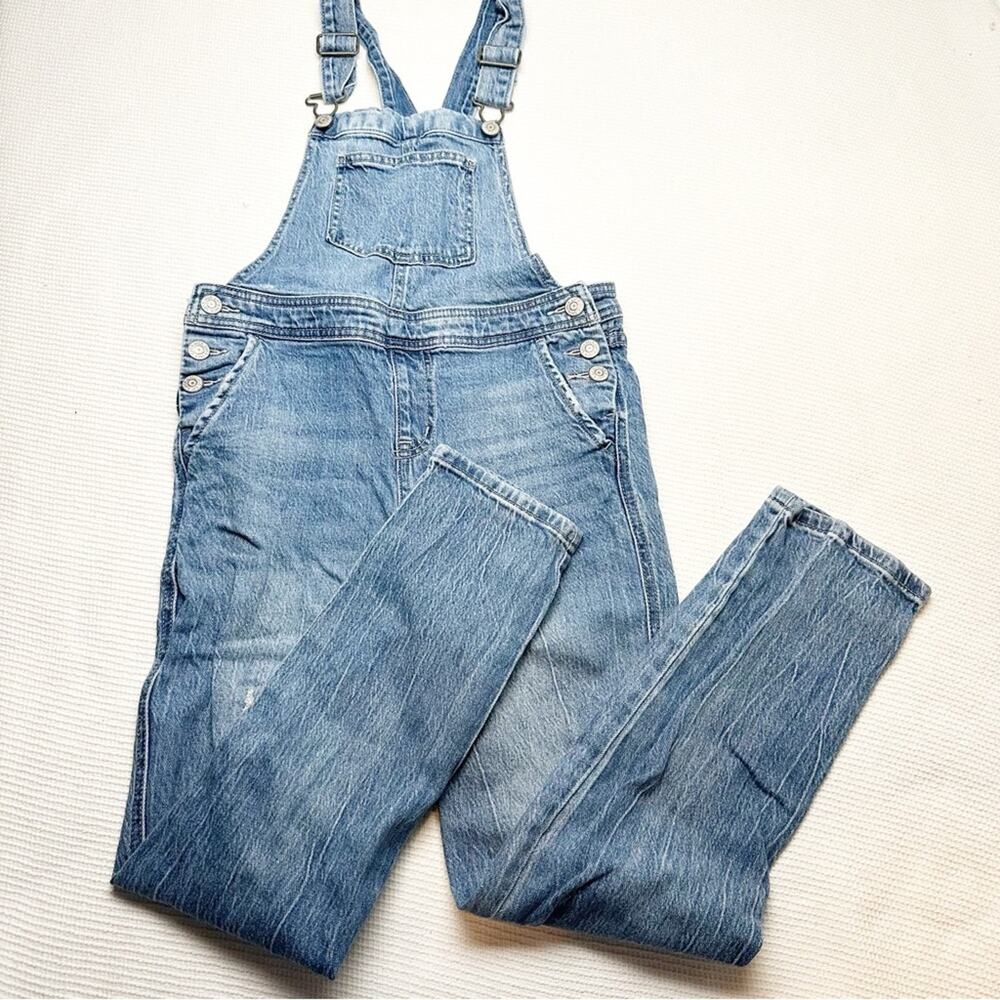 Cat & Jack Blue Kids Straight Overalls